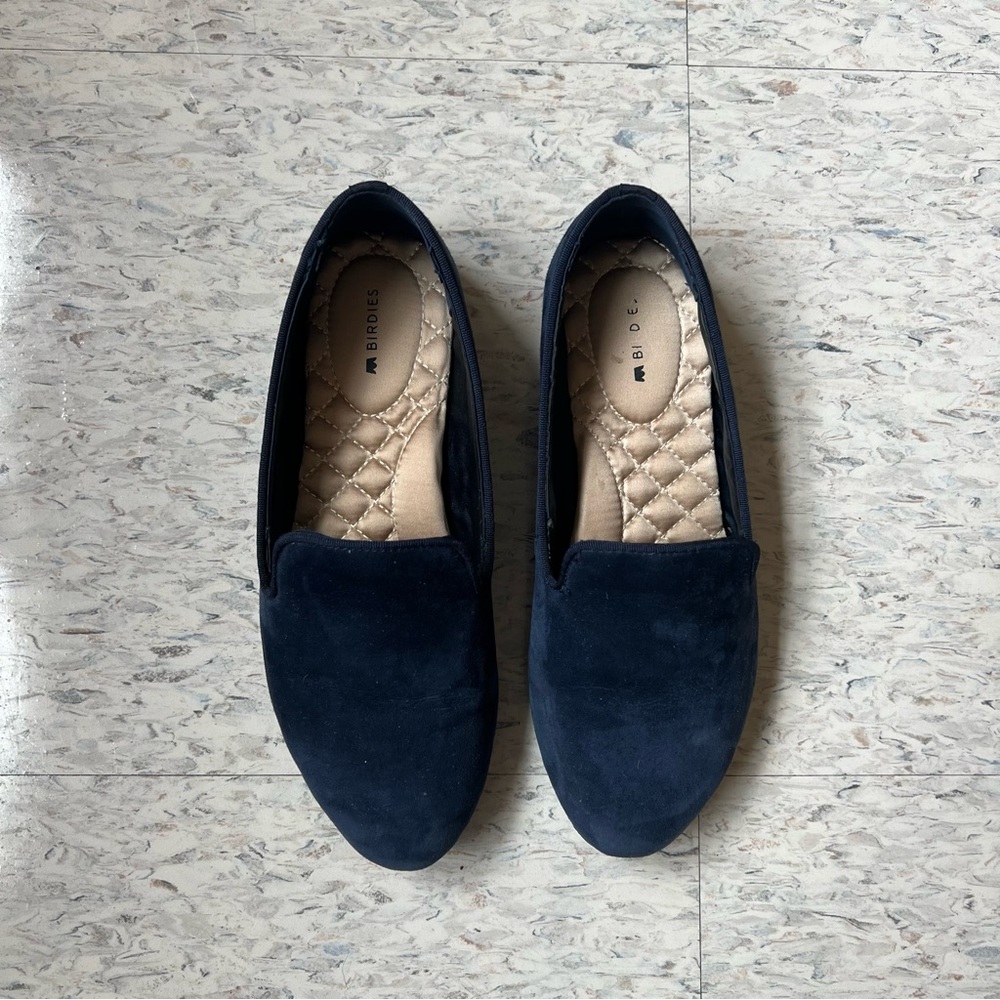 Birdies Starling Flats in Navy Blue